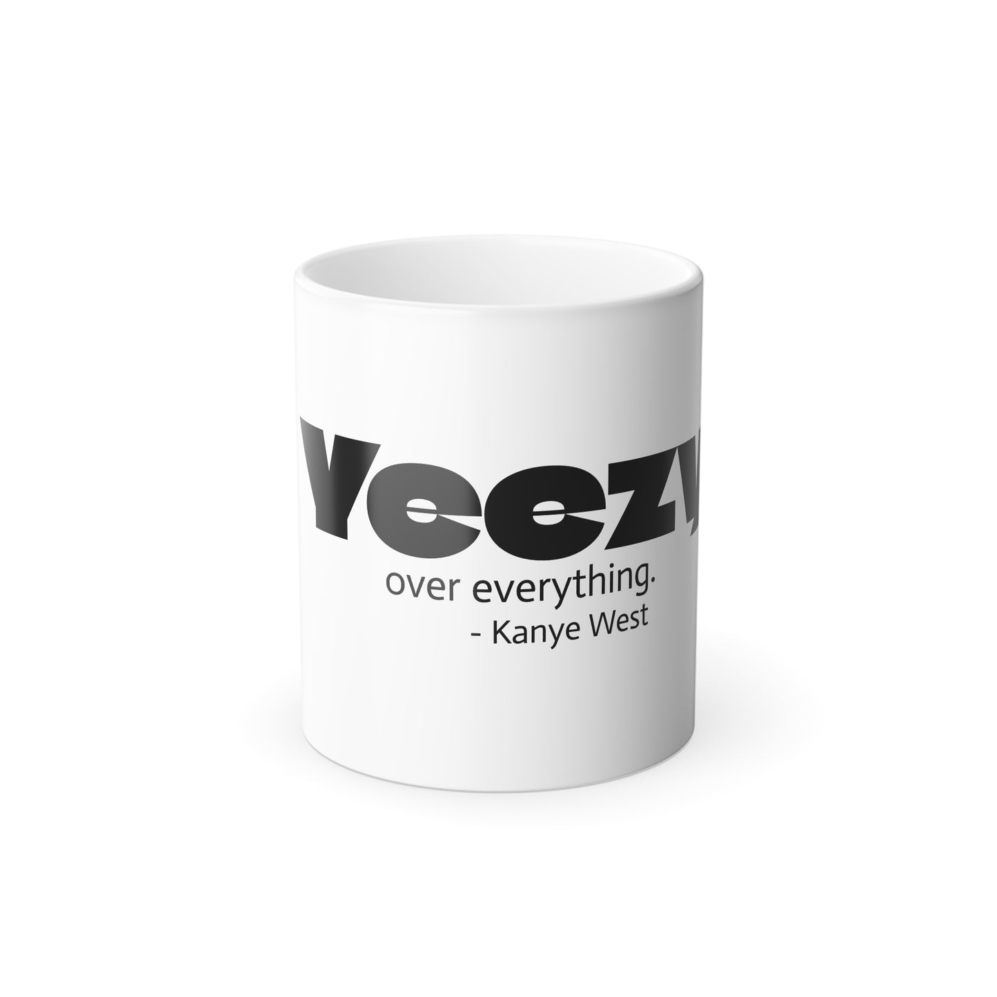 Kanye Twitter Rant Quote Color Morphing Mug